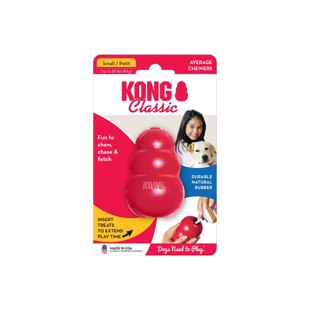Durable S-Size Dog Chew Toy from the Classic Collection - Perfect for Dogs Up to 20Lbs (9Kg)