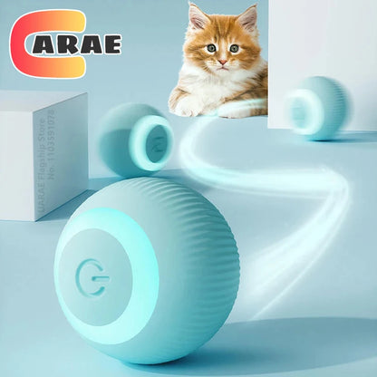 Electric Automatic Rolling Cat Ball - Interactive Smart Toy for Cats